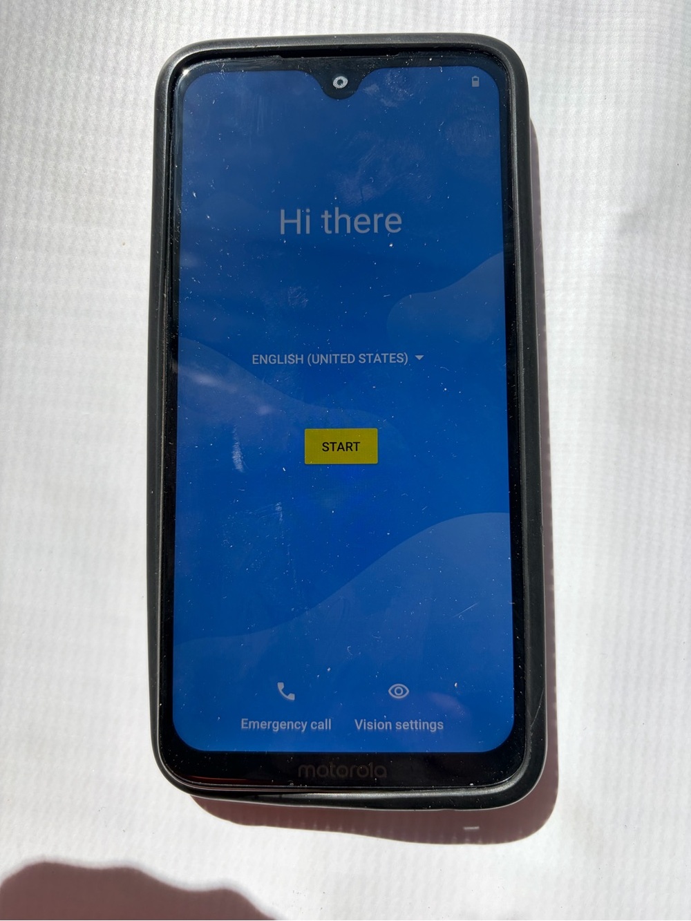 Motorola Moto G7 XT1962-1 64GB 4GB RAM Clear White Unlocked Factory Reset